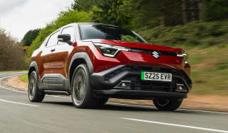 Suzuki e-Vitara - front cornering